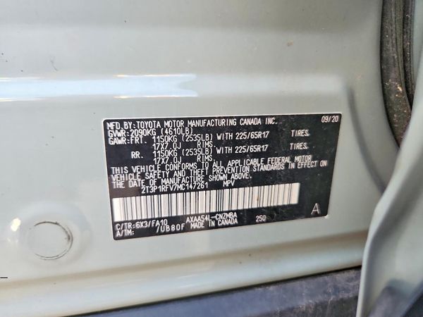 2021 TOYOTA RAV4