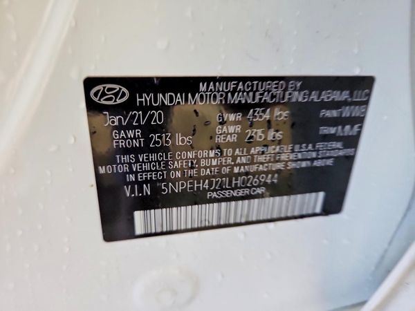 2020 HYUNDAI SONATA Limited
