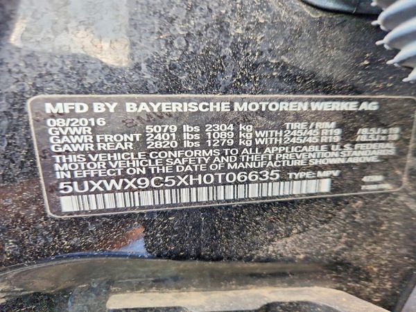 2017 BMW X3 xDrive28i