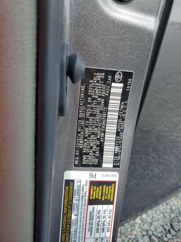 2017 TOYOTA CAMRY LE/SE/XLE/XSE