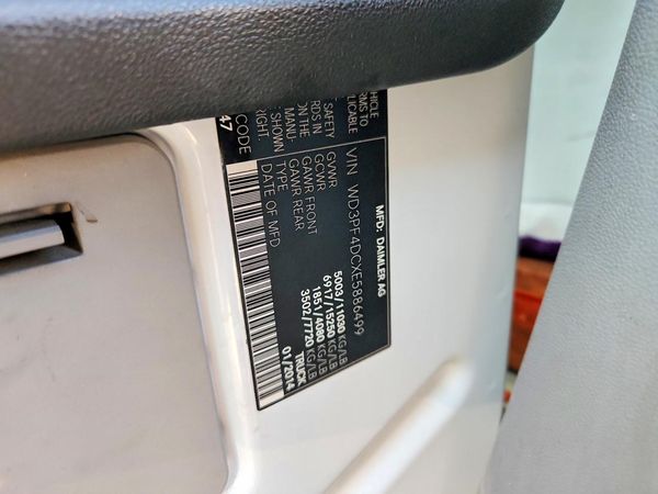 2014 MERCEDES-BENZ SPRINTER High Roof