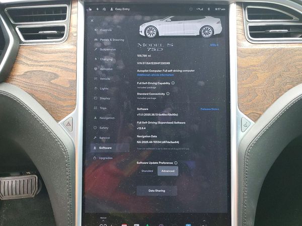 2017 TESLA MODEL S