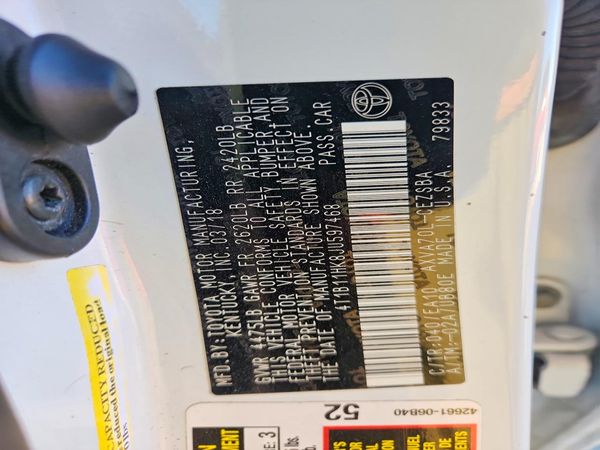 2018 TOYOTA CAMRY L/LE/SE/XLE