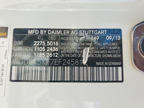 2014 MERCEDES-BENZ E E350