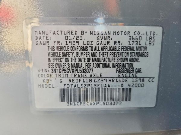 2023 NISSAN KICKS SV