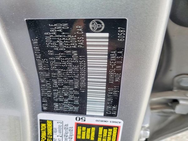 2025 TOYOTA CAMRY