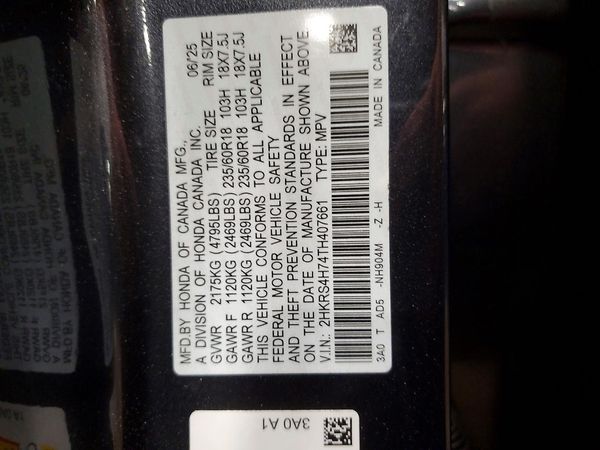 2026 HONDA CR-V EX-L