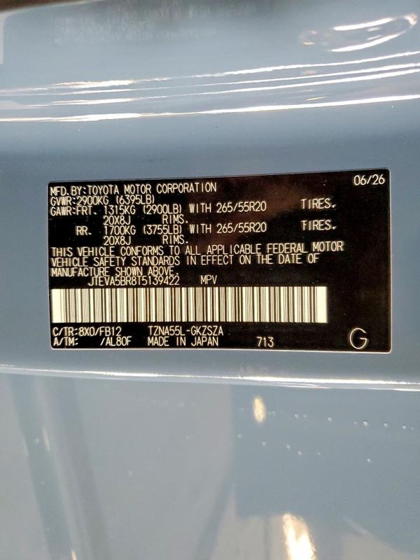 2026 TOYOTA 4RUNNER