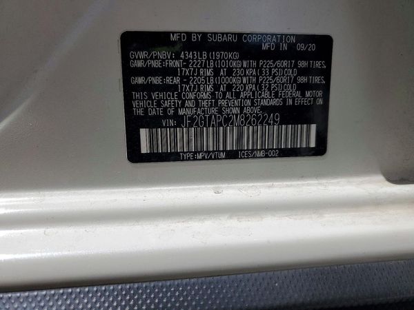 2021 SUBARU CROSSTREK Premium+ES