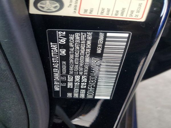 2013 MERCEDES-BENZ E E350