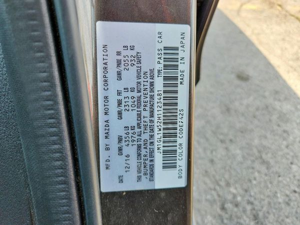 2017 MAZDA 6