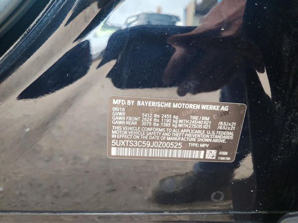 2018 BMW X3 M40i