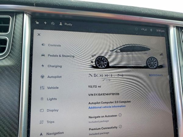 2017 TESLA MODEL S