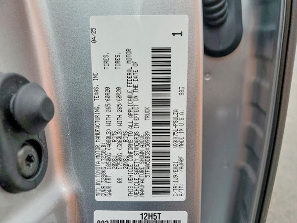 2025 TOYOTA TUNDRA