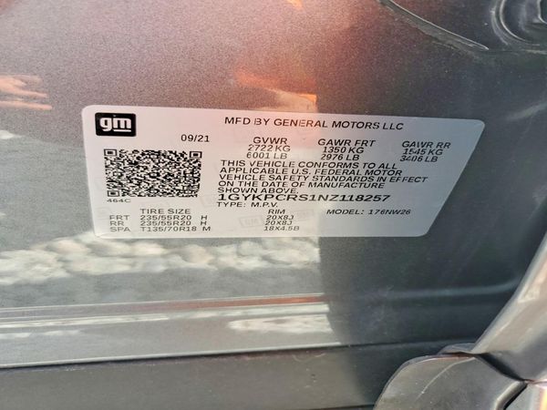 2022 CADILLAC XT6
