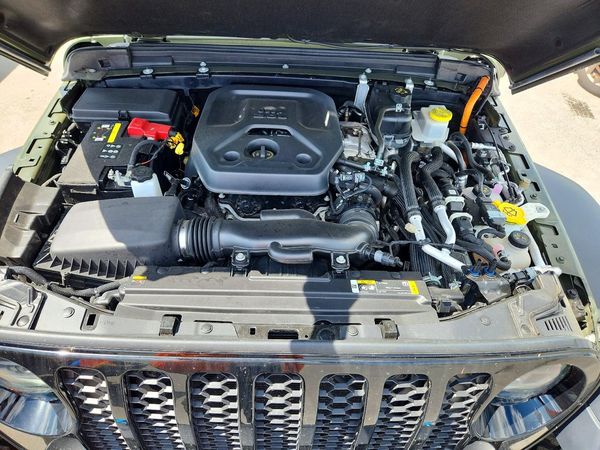 2023 JEEP WRANGLER 4XE — Engine bay
