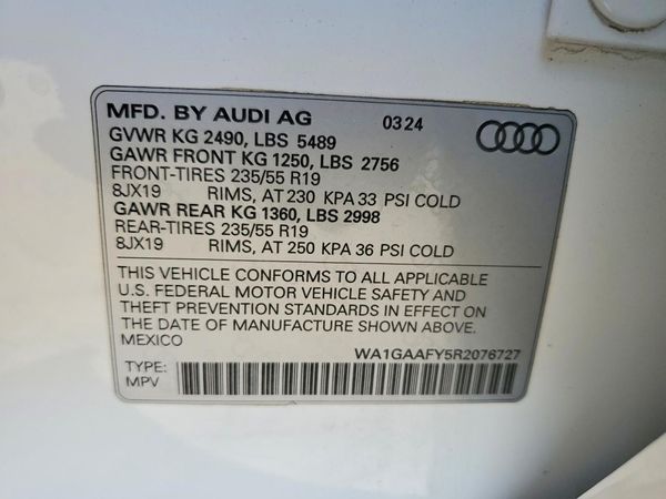 2024 AUDI Q5 PREMIUM