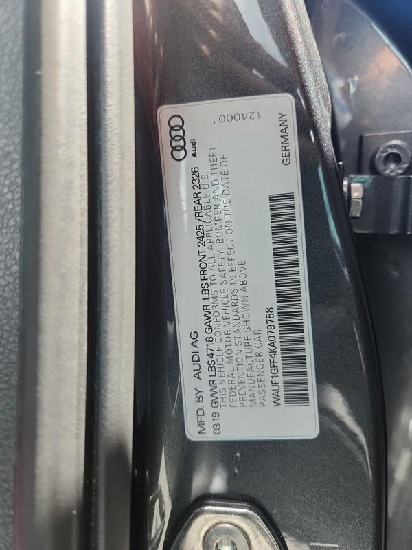 2019 AUDI S3