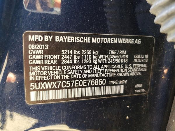 2014 BMW X3