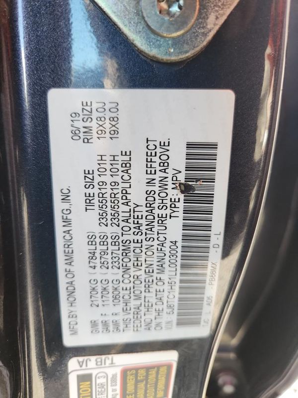 2020 ACURA RDX TECH
