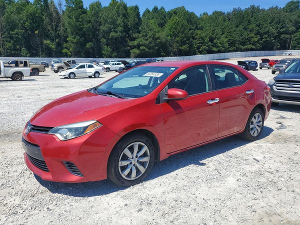 2016 TOYOTA COROLLA L/LE