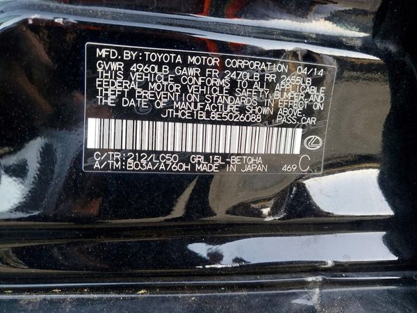 2014 LEXUS GS 350