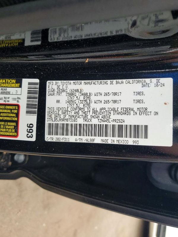 2024 TOYOTA TACOMA