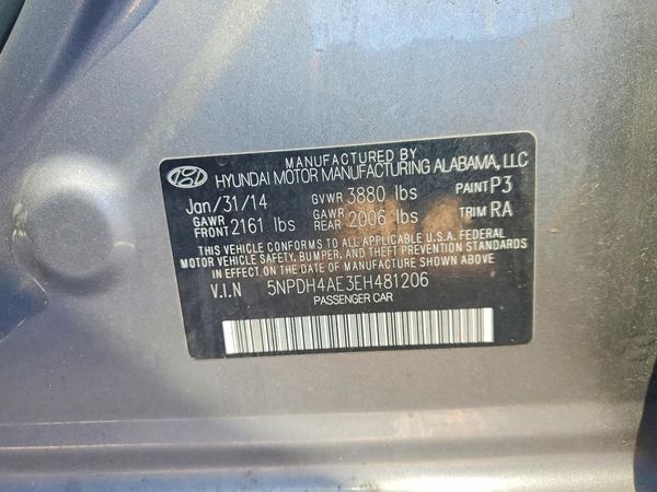 2014 HYUNDAI ELANTRA