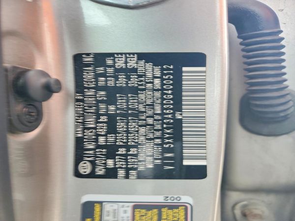 2013 KIA SORENTO Base / LX