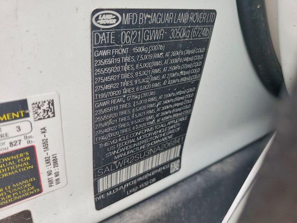 2022 LAND ROVER RANGE ROVER SPORT HSE Silver Edition