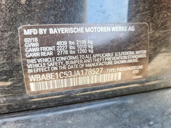 2018 BMW 330E