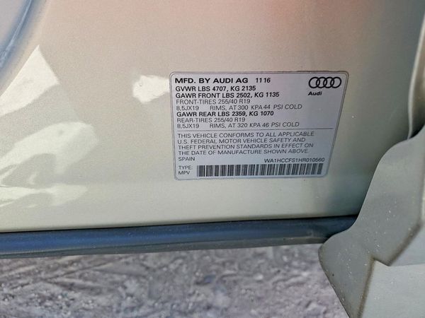 2017 AUDI Q3