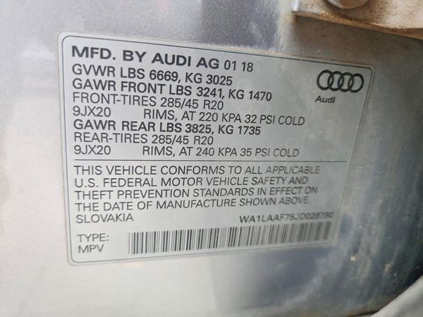 2018 AUDI Q7