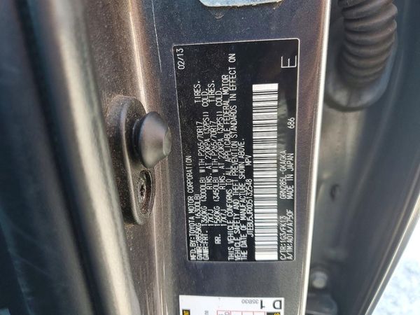 2013 TOYOTA 4RUNNER — VINS