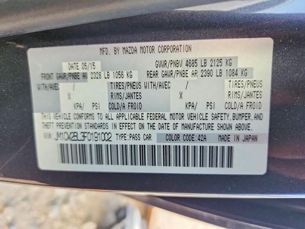 2015 MAZDA 5 Sport/GX