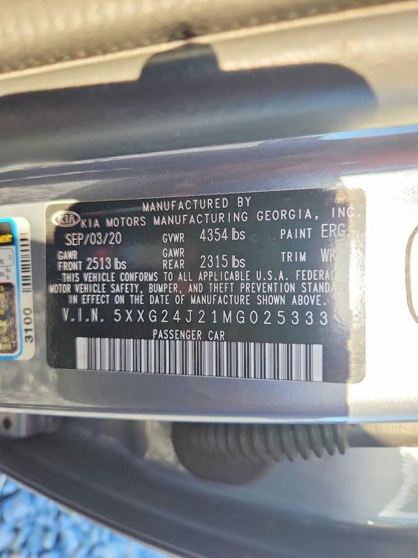 2021 KIA K5 LX