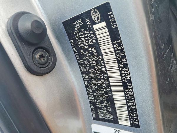 2018 TOYOTA CAMRY