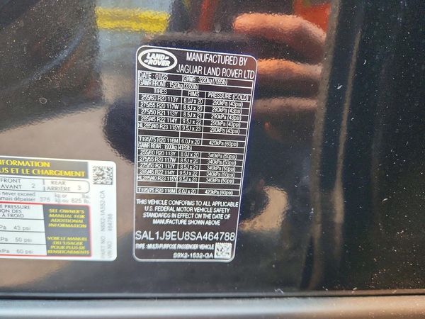 2025 LAND ROVER RANGE ROVER SPORT P360 S