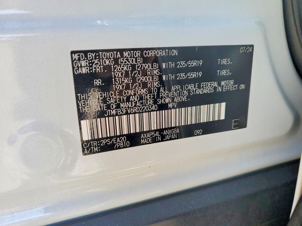 2024 TOYOTA RAV4 XSE PREMIUM — VINS