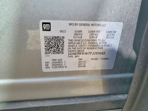 2023 CHEVROLET TRAVERSE LS