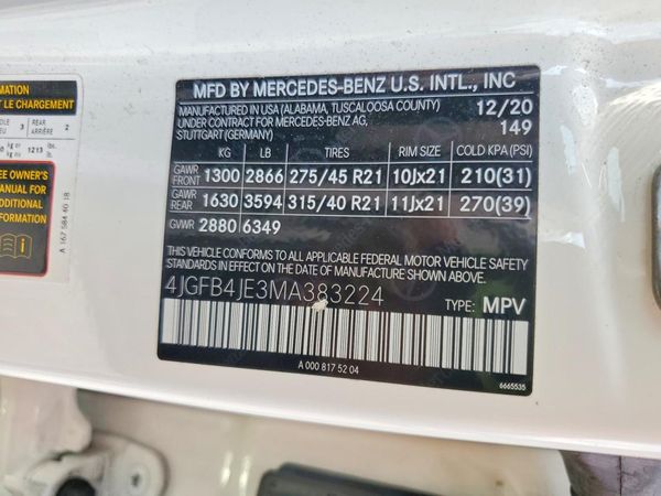 2021 MERCEDES-BENZ GLE