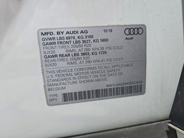 2019 AUDI E-TRON
