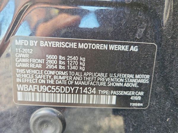 2013 BMW 550 xDrive