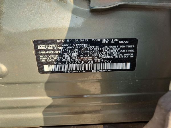 2021 SUBARU FORESTER Premium