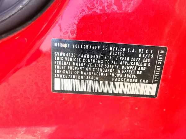 2019 VOLKSWAGEN JETTA S, SE, R-Line
