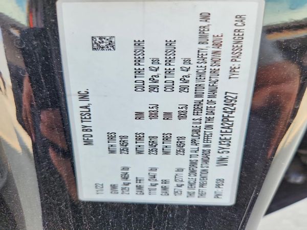2023 TESLA MODEL 3