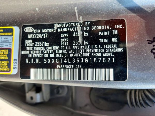 2018 KIA OPTIMA LX
