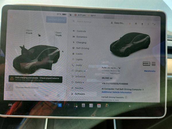 2020 TESLA MODEL Y