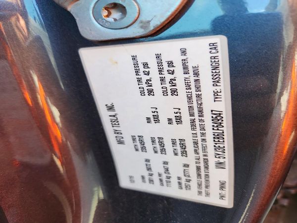 2020 TESLA MODEL 3