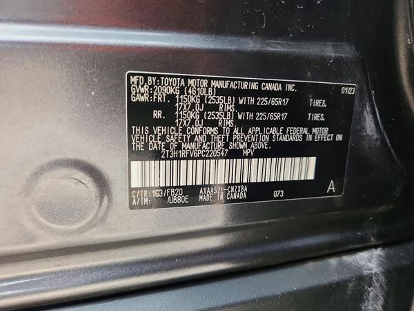 2023 TOYOTA RAV4